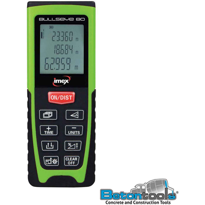 Imex Bullseye 80m Laser Distance Meter I0BE80