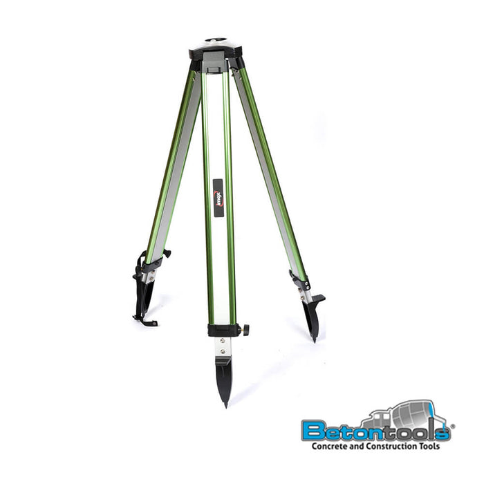 Imex Flat Top Aluminium Tripod & 5m Metric staff 012-TSCOM