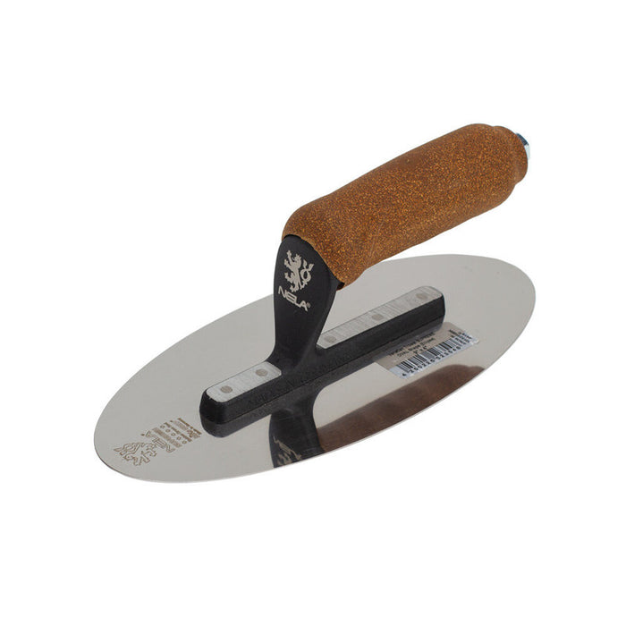 NELA 230x102mm Venetian Flex Gold Oval Trowel - 0411