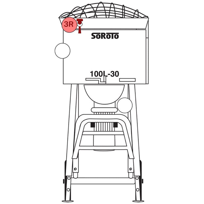 SoRoTo Rubber Strap for Grid Lid SORMU003R