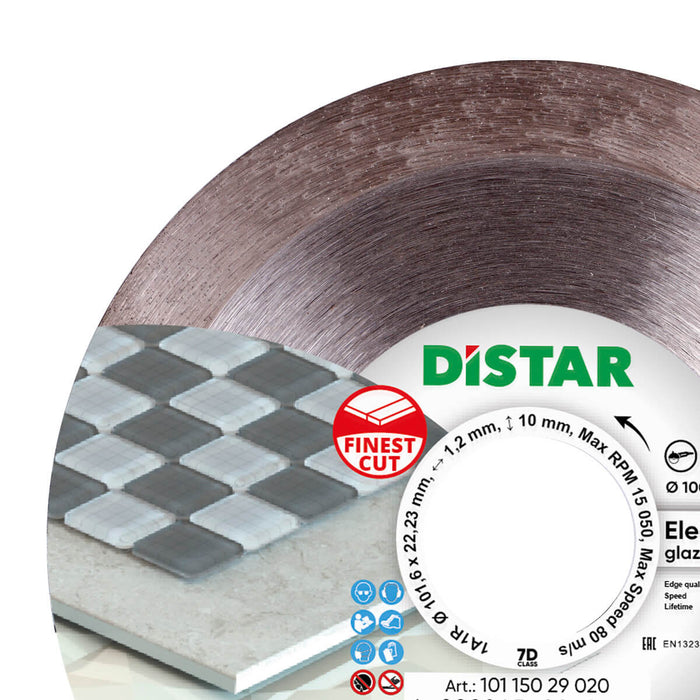 Distar Mosaique Diamond Cutting Blade 1A1R 100 Elegant - 10115029020