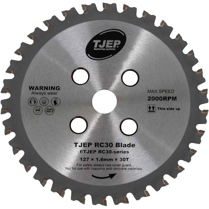 TJEP Battery Powered Rebar Rod Cutter Blade - 77TR30A.BL