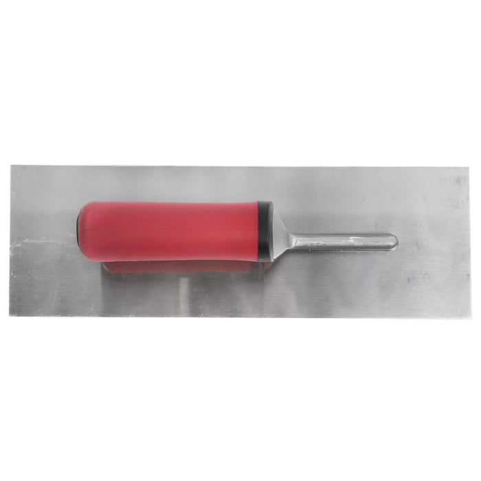 Marshalltown 305x102mm Soft Grip Handle Stainless Steel Finishing Trowel MTFT124SS - 11101