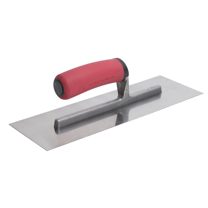 Marshalltown 305x102mm Soft Grip Handle Stainless Steel Finishing Trowel MTFT124SS - 11101