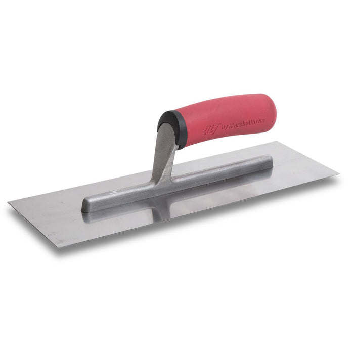 Marshalltown 305x102mm Soft Grip Handle Stainless Steel Finishing Trowel MTFT124SS - 11101