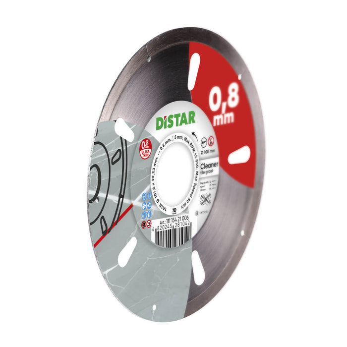 Distar Diamond Cutting Blade 1A1R 100 Tile Grout Cleaner - 11115421006