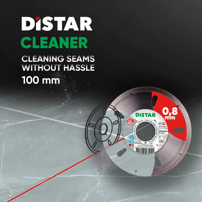 Distar Diamond Cutting Blade 1A1R 100 Tile Grout Cleaner - 11115421006