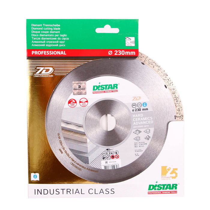 Distar 1A1R 230x1,6x10x25,4 Hard ceramics Advanced 11120528017