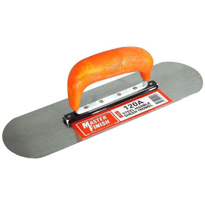 Masterfinish by AG Pulie Steel Marble Sheen Trowel 300mm 120A