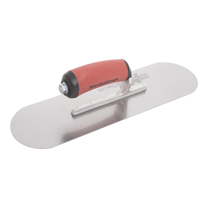 Marshalltown 356mm x 102mm High Carbon Steel Pool Trowel with DuraSoft Handle MTSP14SD - 13113