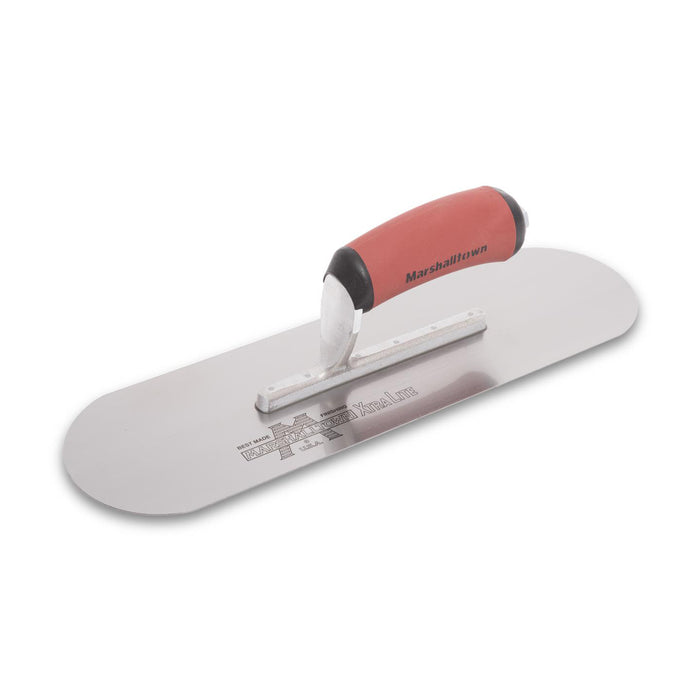 Marshalltown 356mm x 102mm High Carbon Steel Pool Trowel with DuraSoft Handle MTSP14SD - 13113