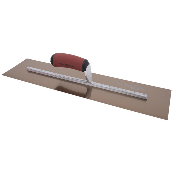 Marshalltown Finishing Trowel - 508 X 127 - Golden Ss - Durasoft - MTMXS205GD - 13452