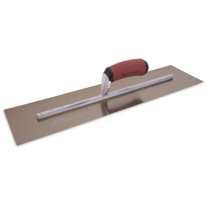 Marshalltown Finishing Trowel - 508 X 127 - Golden Ss - Durasoft - MTMXS205GD - 13452