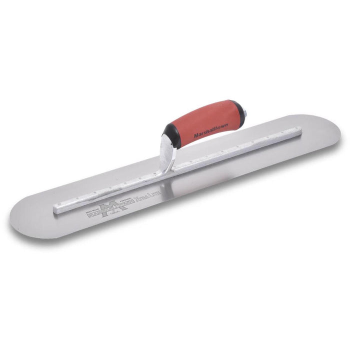 Marshalltown 457X102mm Fully Round High Carbon Steel with DuraSoft Handle Finishing Trowel MTMXS81FRD - 13525