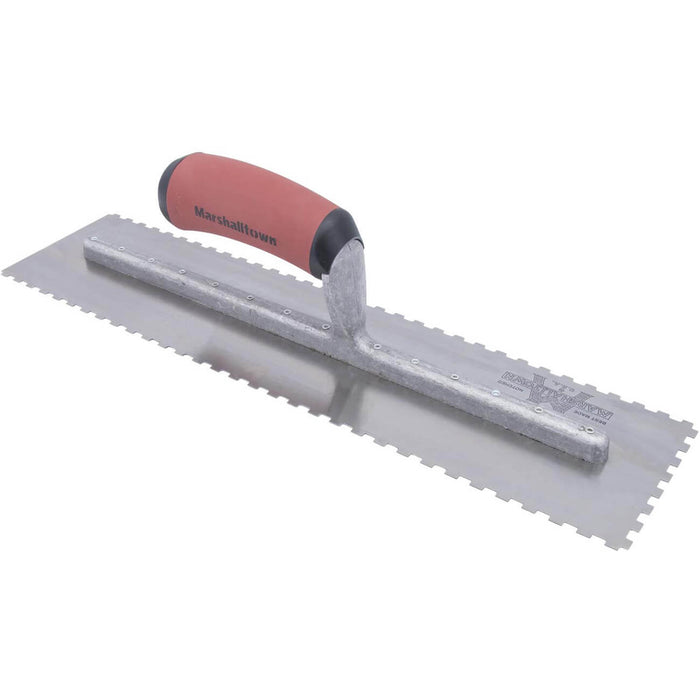 Marshalltown 3 Sided Notch Trowel 406 X 102mm  MTDU650SD - 13666