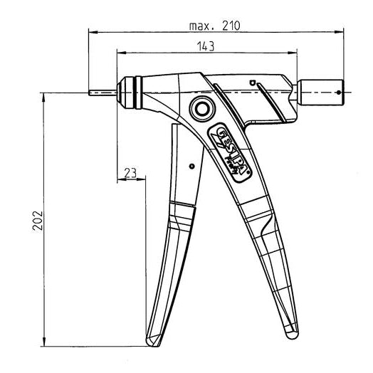 Gesipa Firefly Rivet Nut Tool 1435453