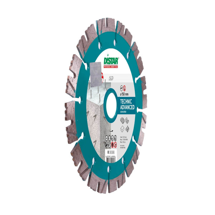 DisTar TECHNIC ADVANCED Diamond Blade 5D Extra Class 150mm