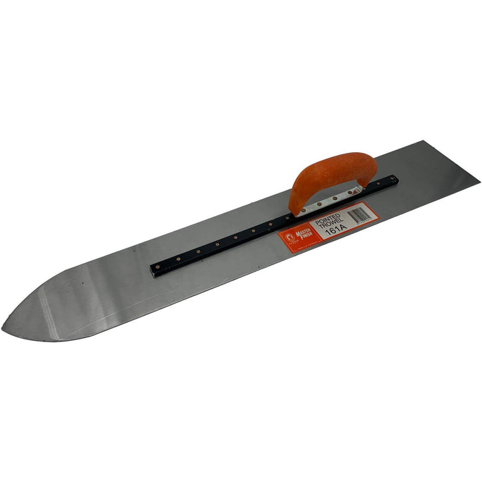 Masterfinish by AG Pulie Pointed Tapered Trowel 120 X 660mm Heavy 161A