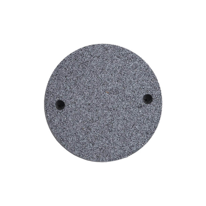 Marshalltown Round Rubbing Brick With Handle 20 Grit - 252 X 52 - MT16533 - 16533