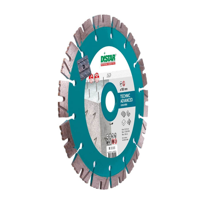 DisTar TECHNIC ADVANCED Diamond Blade 5D Extra Class 180mm