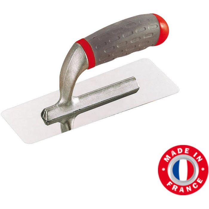 L'outil Parfait 24 x 11cm Tempered Stainless Steel Smoothing Trowel with Beveled Edges 2269411