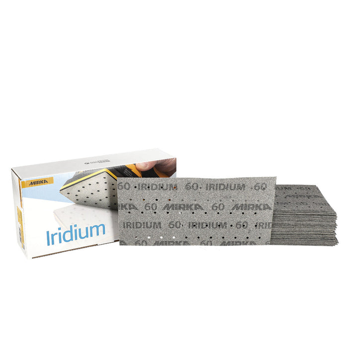 Mirka 115x230mm Grit 55H Iridium Abrasive Sheets 50 Pack