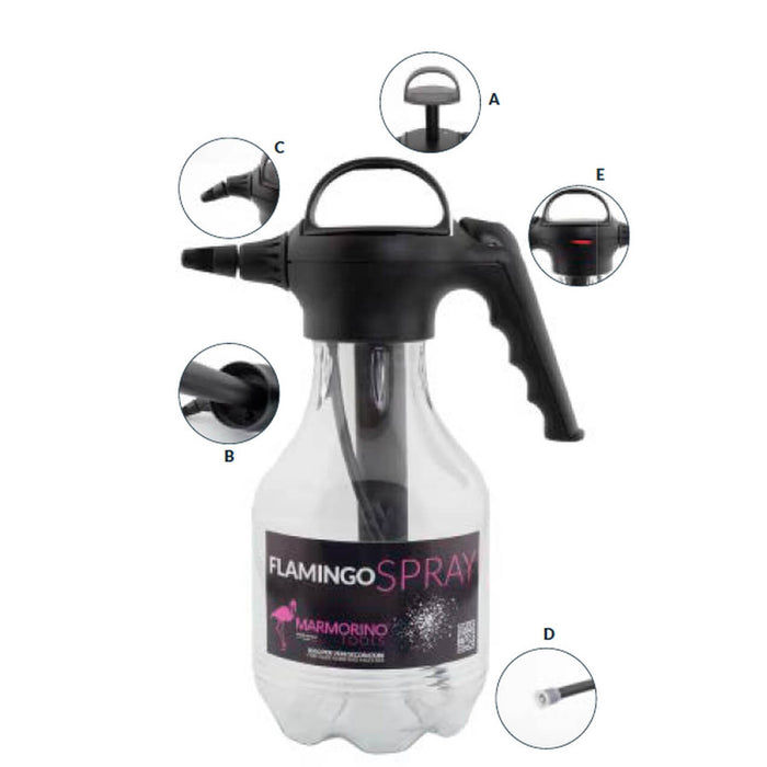 Marmorino Tools Flamingo Pressure Pump Spray 25600