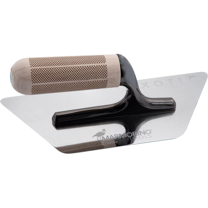 Marmorino Tools 240 X 100 X 0.6mm Inox Dual Left hand Trowel - 26097