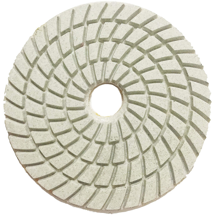 Dry Polishing White Pads For Concrete 100mm 100# Grit Thor-2699