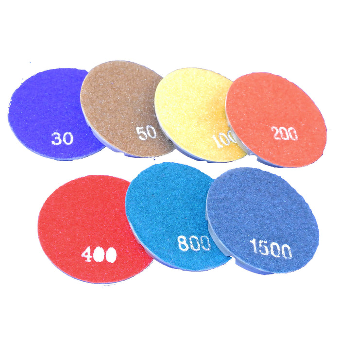 Inscribed Square-type Dry Conerete Floor Polishing Pads 80mm 400# Grit THOR-2704