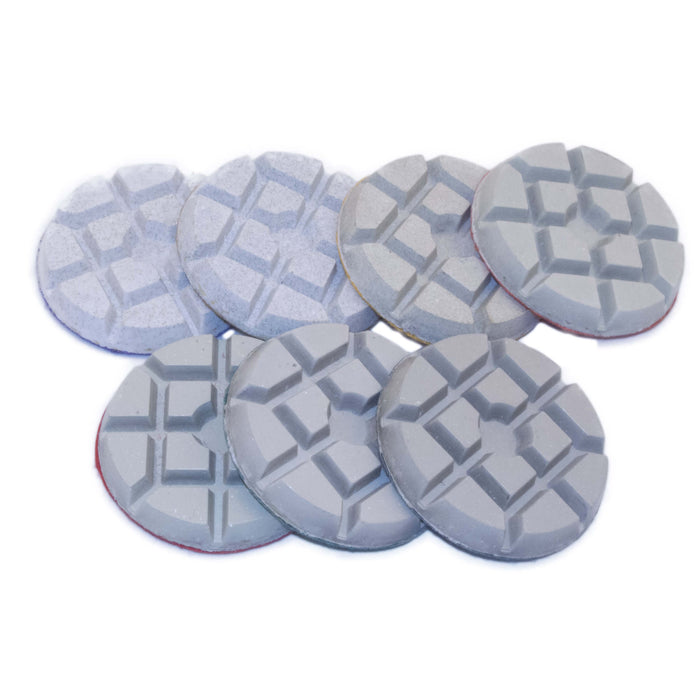 Inscribed Square-type Dry Conerete Floor Polishing Pads 80mm 400# Grit THOR-2704