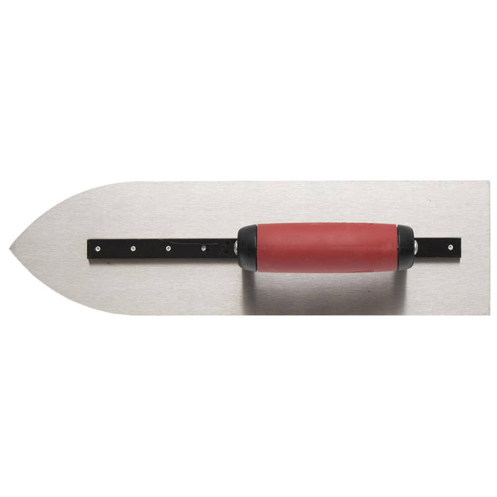 Marshalltown 114 x 406mm (4 1/2 x 16") Pointed Trowel with SoftGrip handle MTPFT16 - 29180