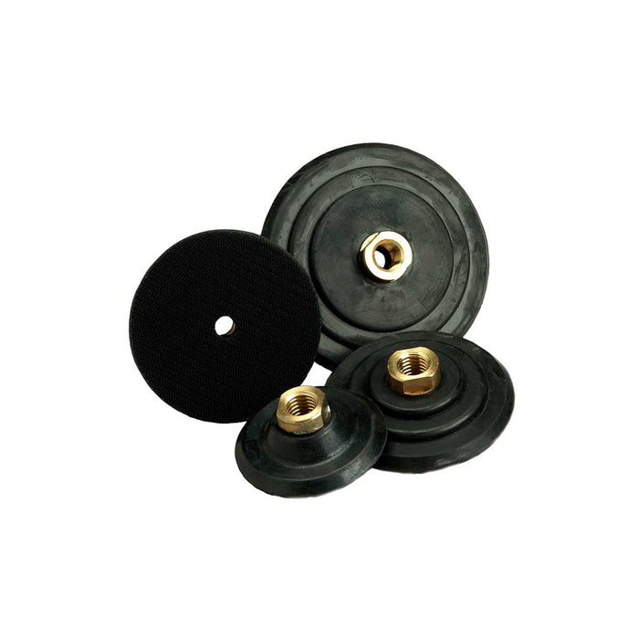 Rubber Back Holders For Polishing M14 Black Pads 100mm THOR-2919