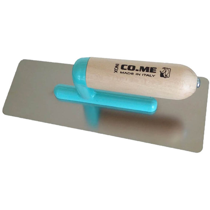 Come 200 X 80 X 0.3 Turquoise ABS Lightflex Venetian Trowel Wood Handle 310CHFX200