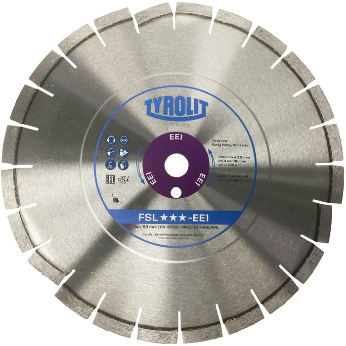 Early Entry 152mm Purple Hard Aggregate Saw Blades 34330019