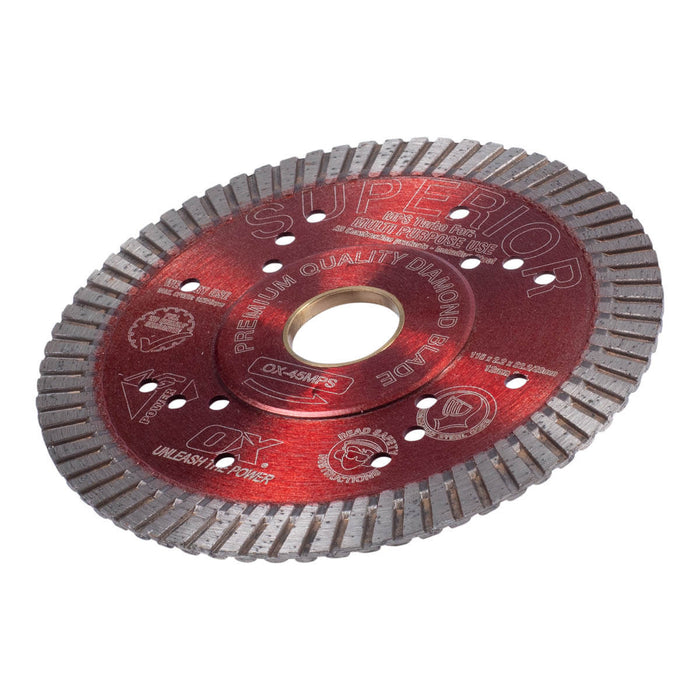 OX MPS SUPERIOR Turbo Diamond Blade