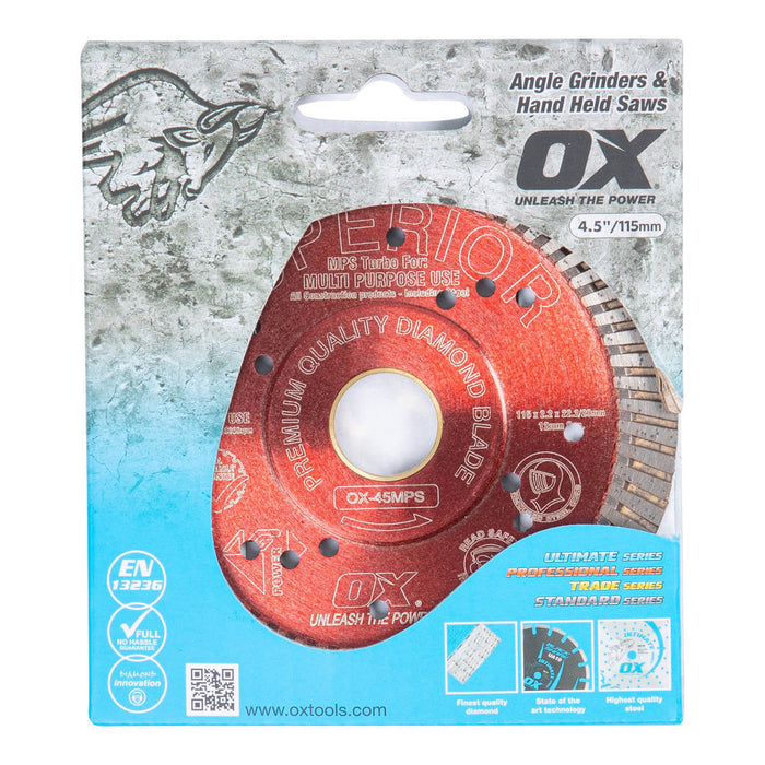 OX MPS SUPERIOR Turbo Diamond Blade