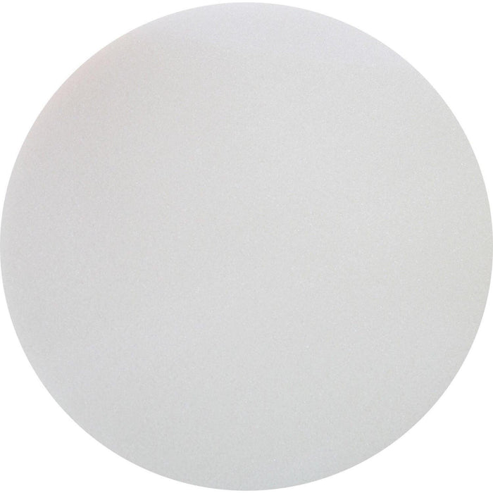 Rokamat Sponge Disc 350mm White Superfine on Plastic Backing