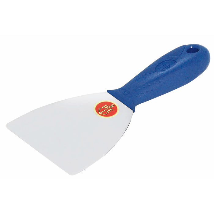 Ancora 504/Is Putty Knife For Venetian And Lime Putty - Rounded Angles - S/S