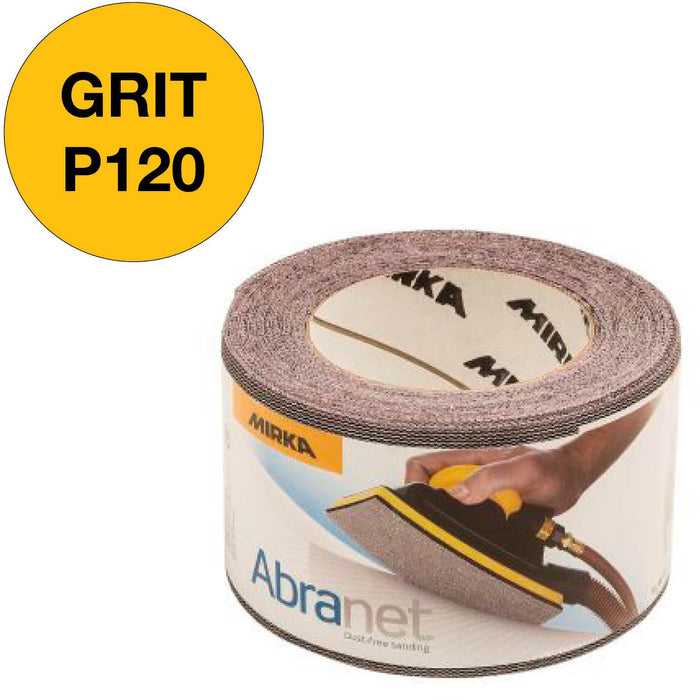 Mirka ABRANET 75mm x10m P120 Roll 545BI001123R