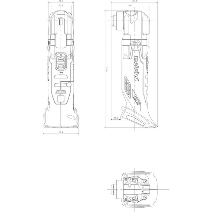 Metabo MT 18 LTX Cordless Multi-tool 613021890