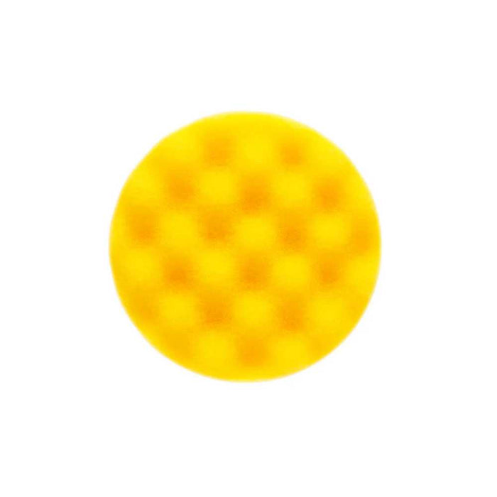 Mirka Polishing Foam Pad 85x25mm Yellow Waffle 2 Pack 7993408521