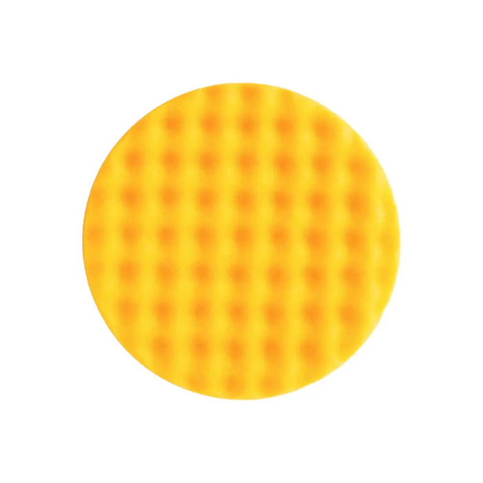 Mirka Polishing Foam Pad 135x25mm Yellow Waffle 1 Pack 7993413501