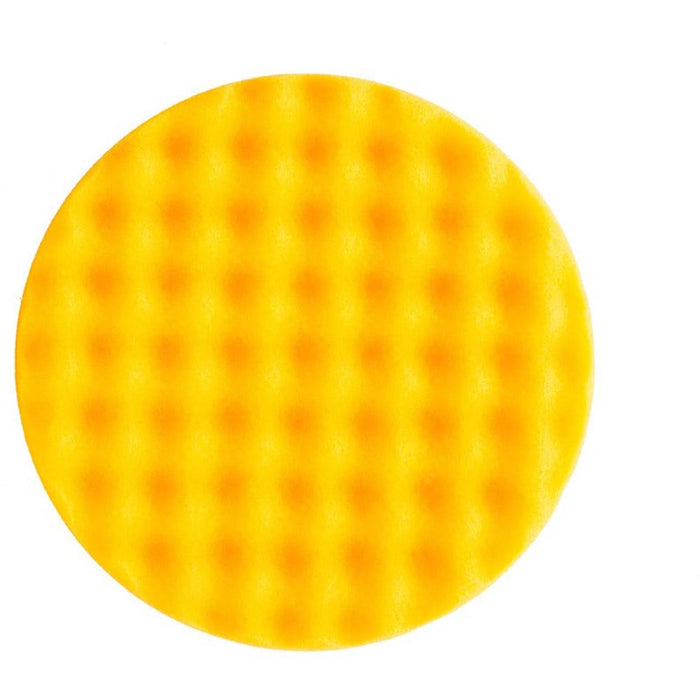 Mirka Polishing Foam Pad 150x25mm Yellow Waffle, 2/Pack 7993415021