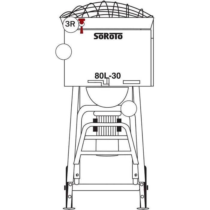 SoRoTo Rubber Strap for Grid Lid 80.003R