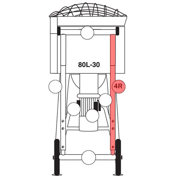 SoRoTo Frame, right side part 80.004R