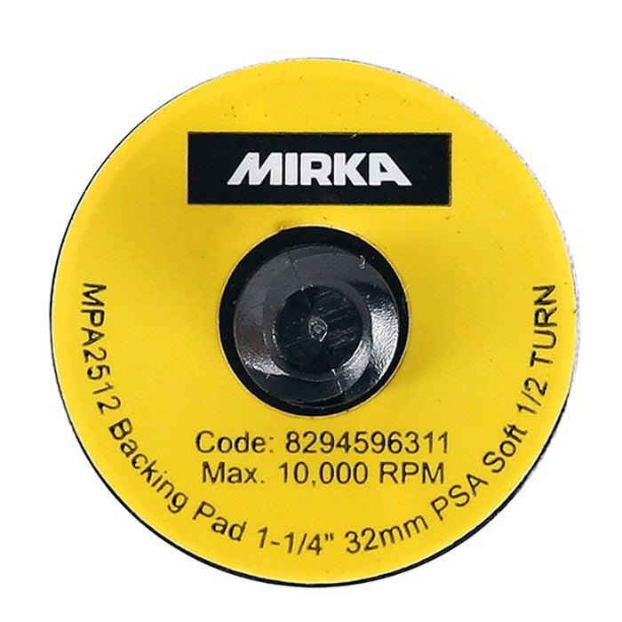 Mirka 32mm Backing Pad Quick Lock PSA Soft - 8294596311