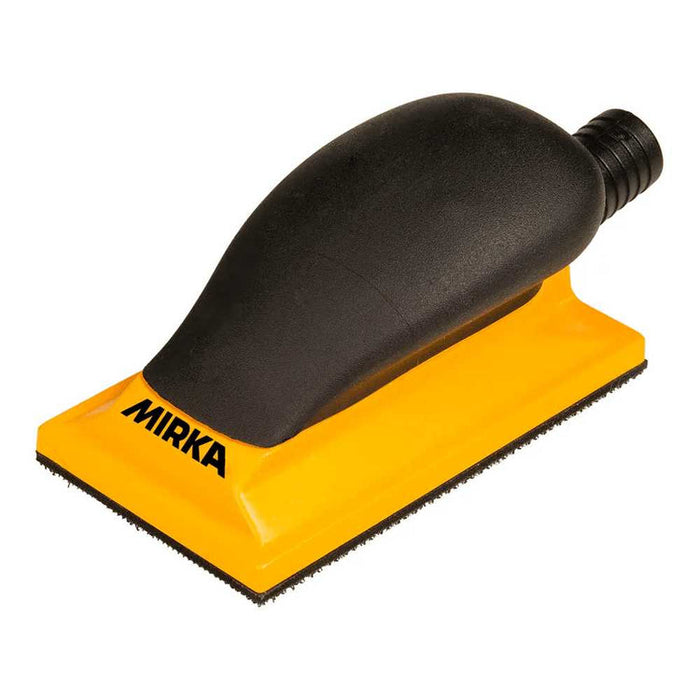 Mirka 70x125mm Hand Sanding Block - Yellow - 8391400111