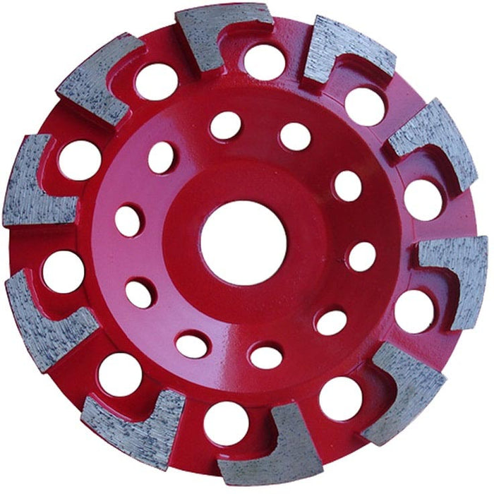 Diamond Cup Wheel to Suit Festool and Protool 130mm/25mm Bore Blue 35/40 Grit