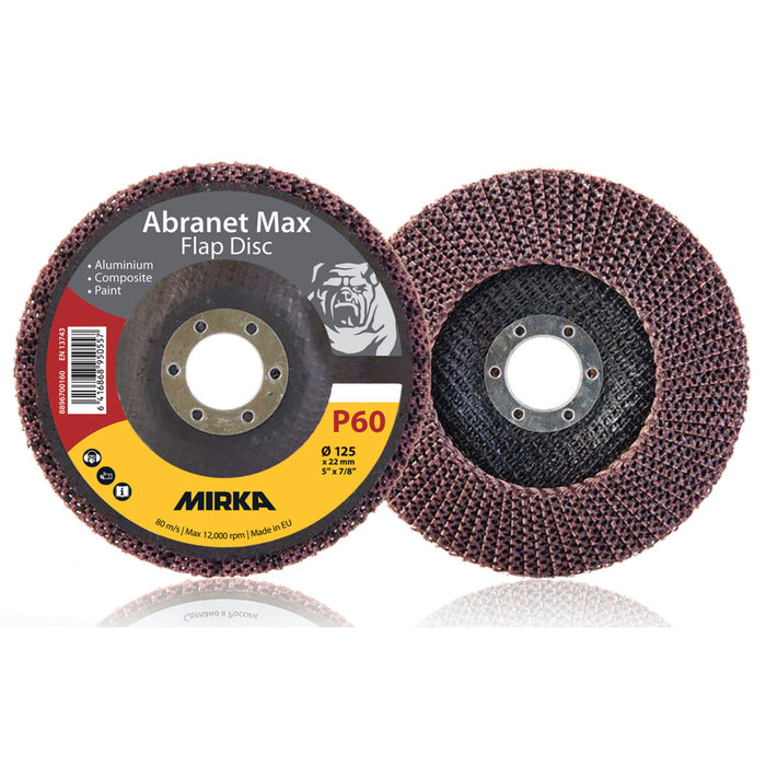 Mirka 125mm Abranet Max Flap Disc - T29 ALOX - Single Disc